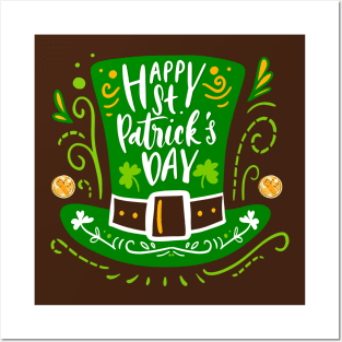 Saint Patrick's Day Posters and Art